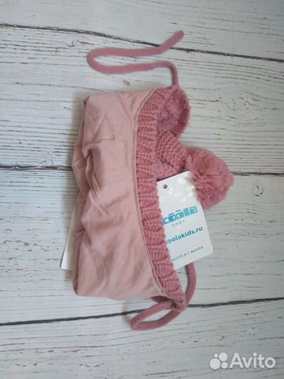 Шапка демисезонная для девочки (48-50 размер)