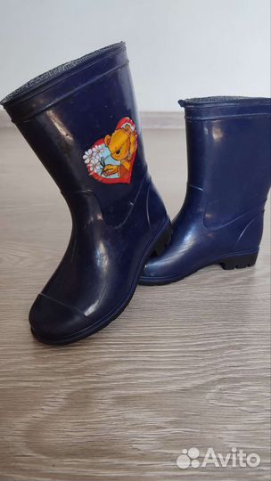 Резиновые сапоги для девочки