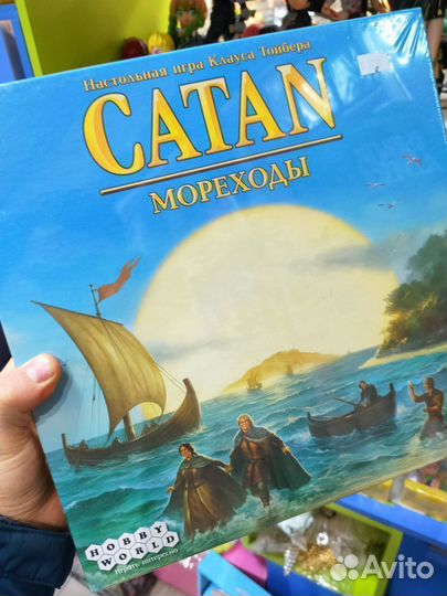 Игра настольная колонизаторы мореходы катан