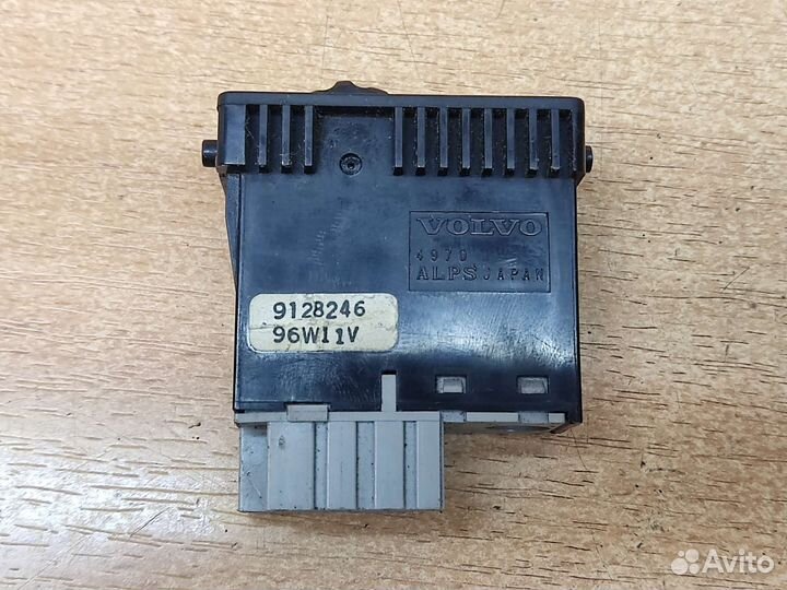 Кнопка яркости щитка приборов, Volvo 960