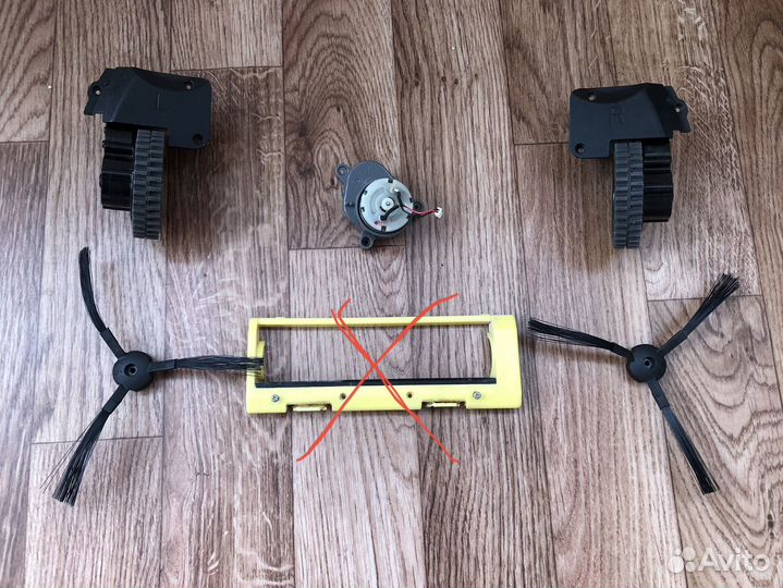 Запчасти для робота пылесоса polaris 0726w