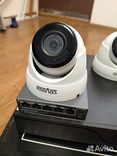 Комплект IP видеонаблюдения. Реальный Full HD