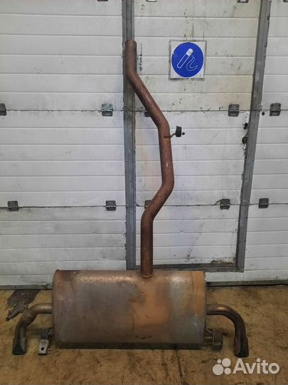 Volvo XC90 2015- глушитель