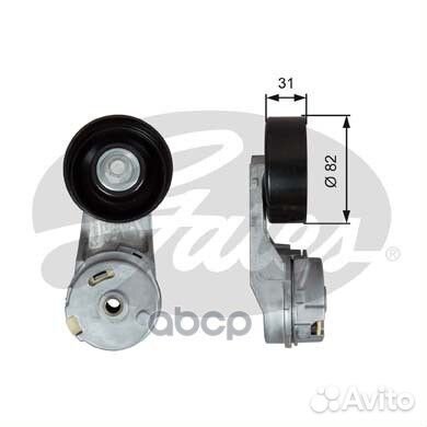 Натяжной ролик привода вспомогательных агрегато