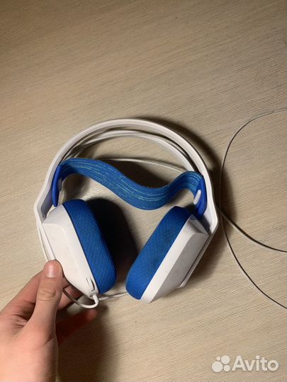 Наушники,logitech проводные