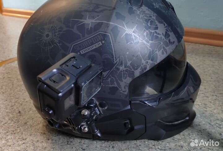 Мотошлем мужской