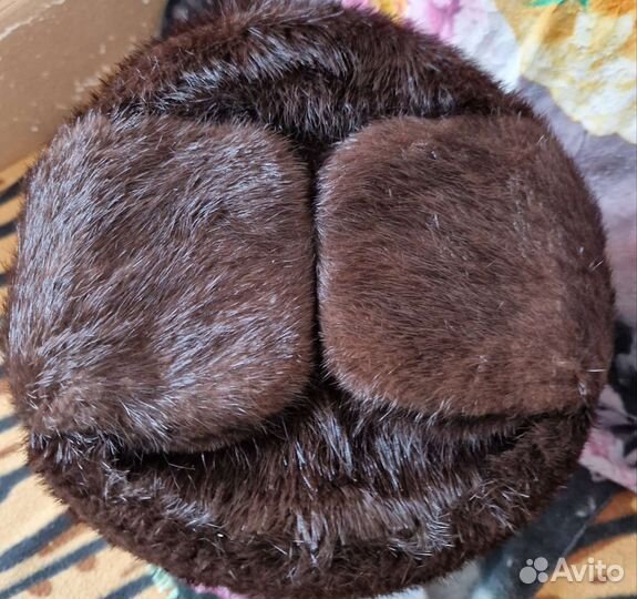 Мужская шапка из нутрии