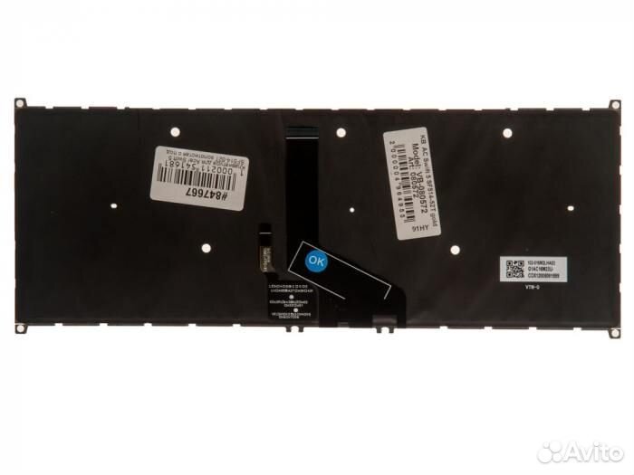 Клавиатура для ноутбука Acer Swift 5 SF514-52T зол