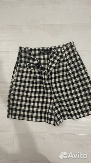 Шорты zara лён