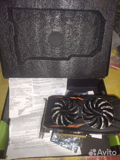 Видеокарта gtx 1050 2gb Gigabyte