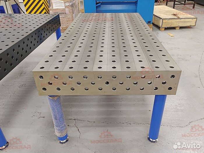 Чугунный сварочный стол 2.4*1.2*0.2 D28