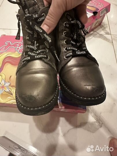 Ботинки демисезонные для девочки31