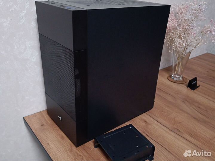 Корпус mATX Aerocool Atomic Lite-G-BK-v2