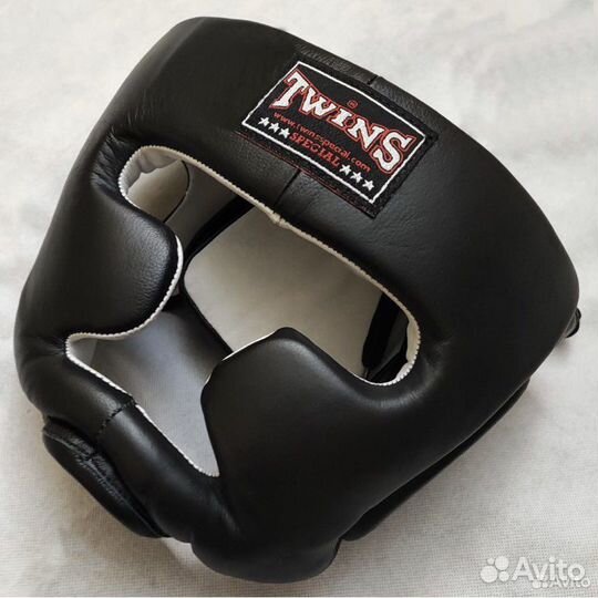 Шлем для бокса Twins Твинс мма кожа