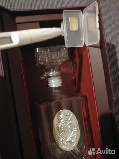 Графин барный, серебряный герб гос. San. Marino