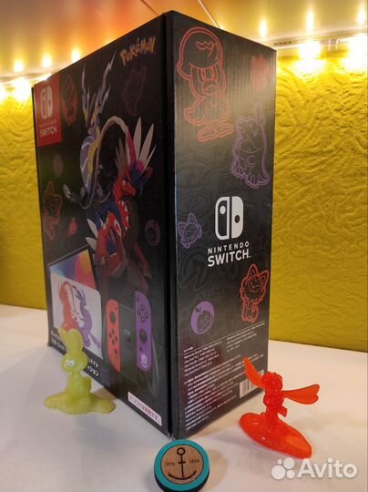 Прошитая NS oled Pokemon Edition 128/256/512 гб