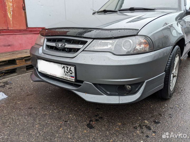 Губа бампера Nexia n150