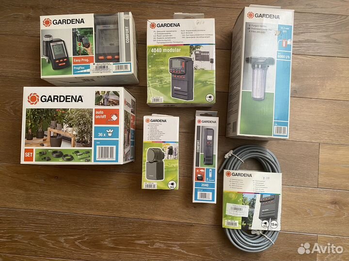 Gardena много, новое