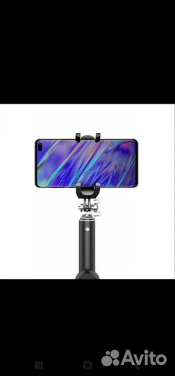 Штатив-монопод для смартфона TFN Leather Pro Black