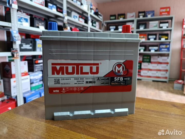 Аккумулятор Mutlu 60 Ач на Хонду Тойоту Лексус