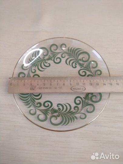 Тарелочки/блюдца стекло