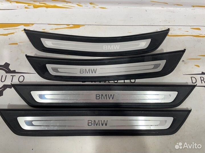 Комплект накладок порогов Bmw 530D G30 B57D30A