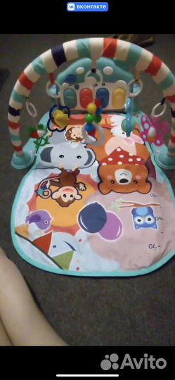 Развивающий коврик музыкальный