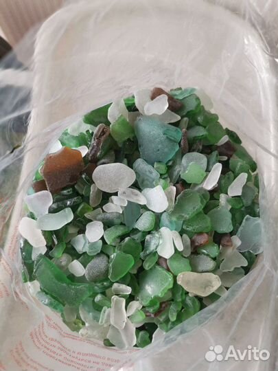 15кг. Морских стекляшек из Сочи