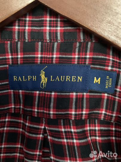 Ralph lauren рубашка в клетку