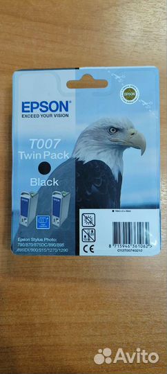 Струйный картридж Epson T007