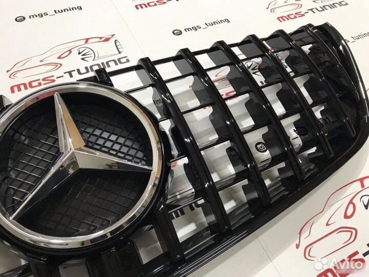 Решетка Mercedes V-Class GT 16-н.в. Хром звезда