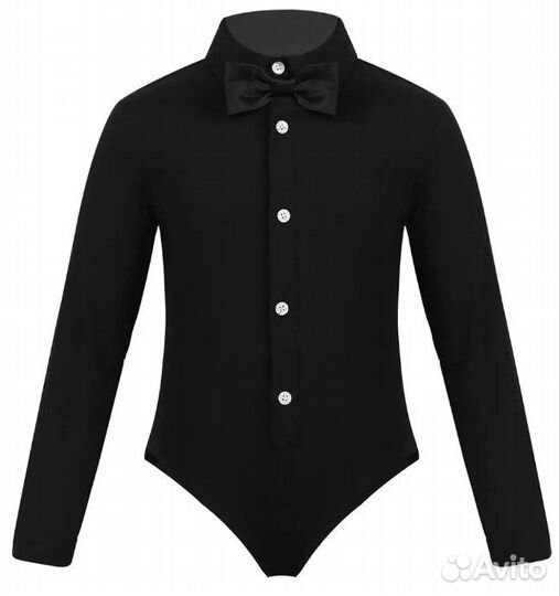 Рубашка боди для танцев на мальчика, рост 110