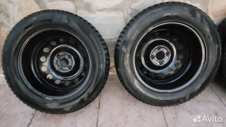 Колеса зимние в сборе r15 4шт