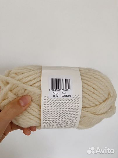 Пряжа Sadnes Garn 100 норвежская шерсть Tykk Ull