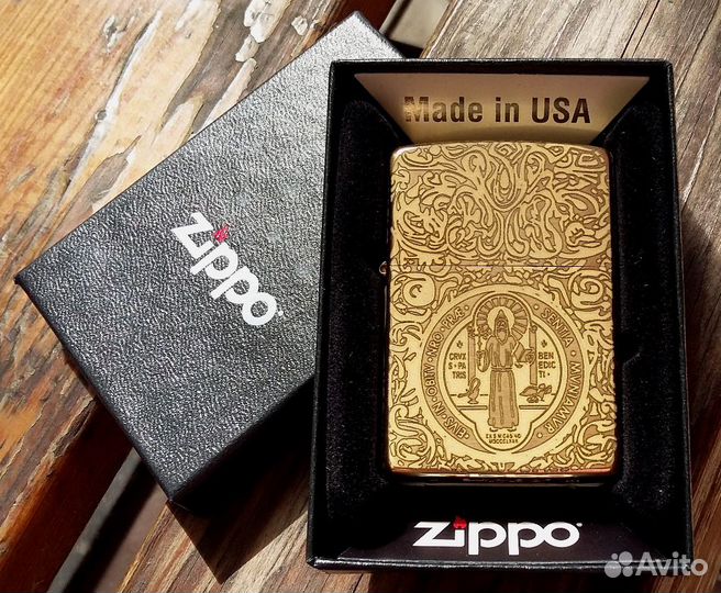 Зажигалка Zippo 204B с гравир. Zippo Constantine
