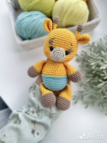 Вязаные мягкие игрушки. Ручная работа