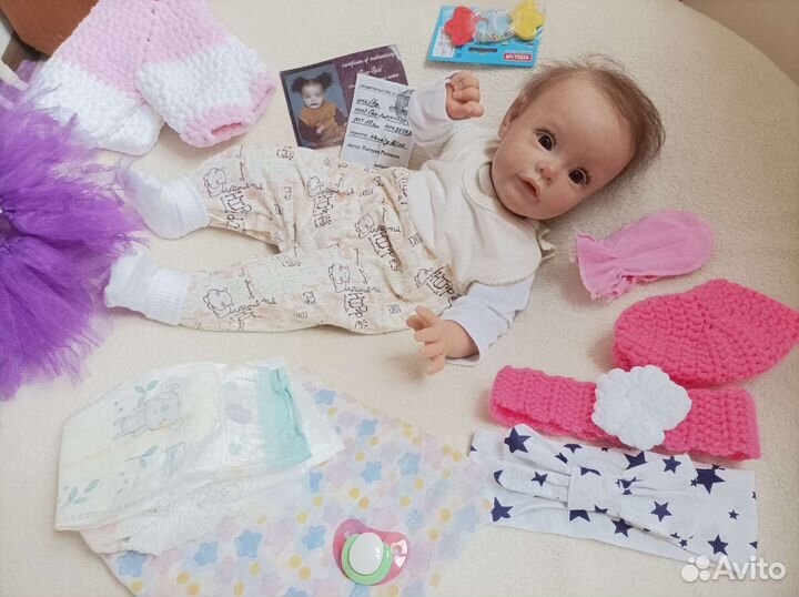 Кукла реборн Сью Сью Ева