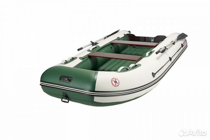 Лодка mishimo (мишимо) lite 300 бело-зеленая