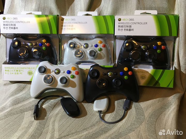 Геймпад джойстик xbox 360 Беспроводной Ps3.Ps4.Ps2