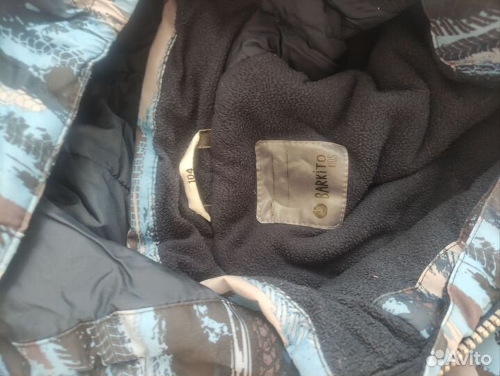 Зимний комбинезон для мальчика 104