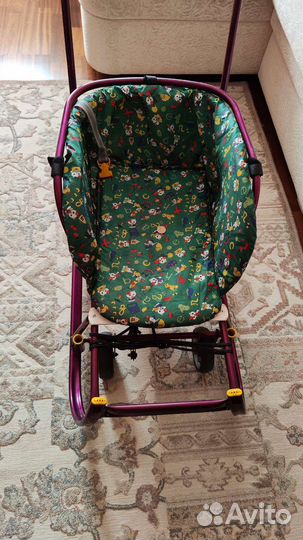 Детские санки на колесах