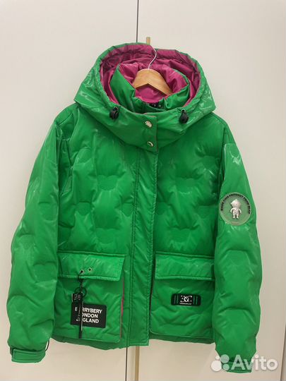 Пуховик женский burberry