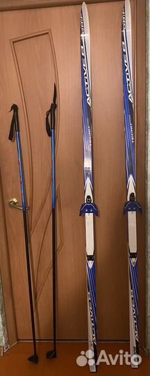 Лыжи беговые взрослые бу