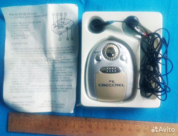 Радиоприемники СССР. Плеер кассетный Сasio