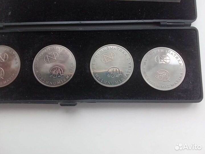 Нумизматические жетоны СССР 250лет Русской Америки