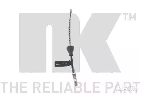 Трос ручного тормоза ford focus II 225мм зад.(бара