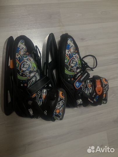 Коньки детские раздвижные nordway 36 41
