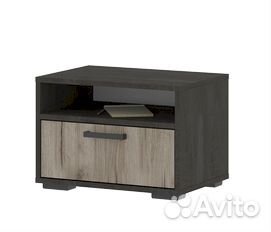 Эдинбург Тумба прикроватная тб 01 (Дуб крафт серый