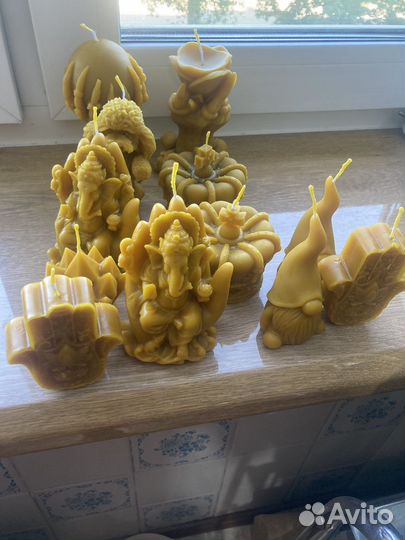 Восковые свечи