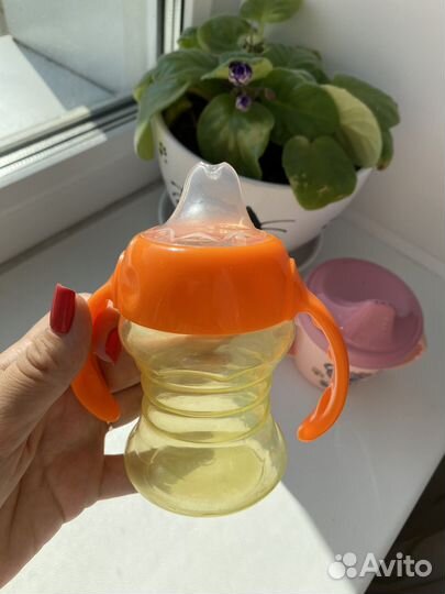 Бутылочки avent Поильники + подарок пустышки